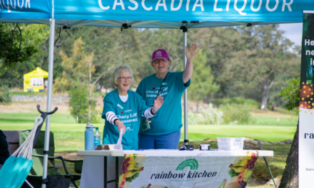 Cascadia Liquor Tees Up $30,000 For Rainbow Kitchen