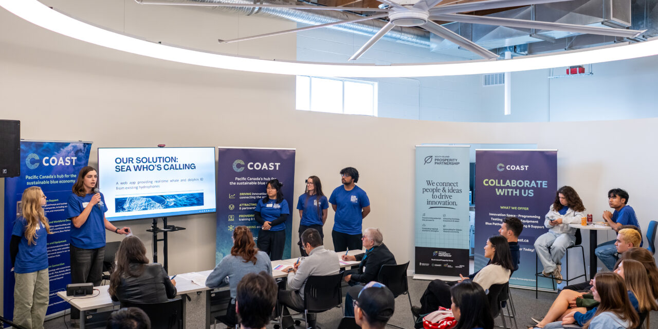 A marine mammal classifier model with dual-use potential has won the Canadian edition of global competition Ocean Hackathon® 10